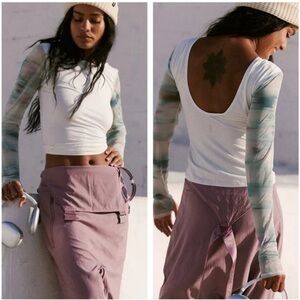 Free People Movement Marathon Layering Top NWOT Size M